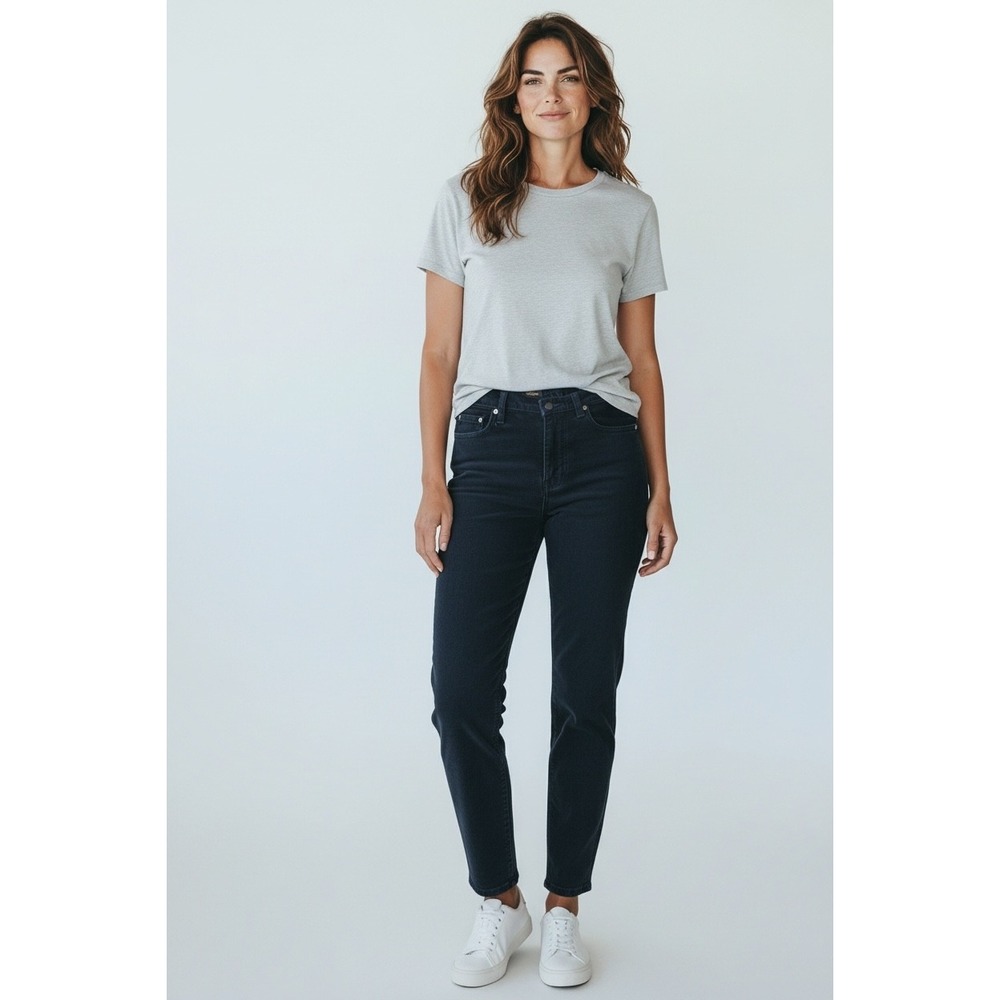 J.Crew Toothpick Corduroy Pants Navy Blue Slim Fit Size 26